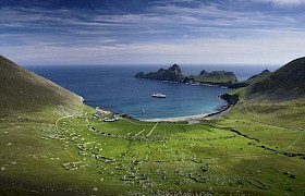 View taken from The Gap of the Village, St Kilda