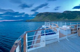 View from the top deck on our Skye cruises