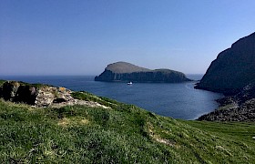 The Shiant Isles from a shore walk
