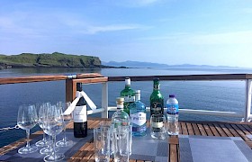 Drinks on deck anyone? Photo Lynsey Bland
