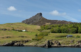 Guests walked the Sgurr of Eigg,