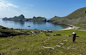 St Kilda in the sunshine (Photo guide Lynsey Bland)
